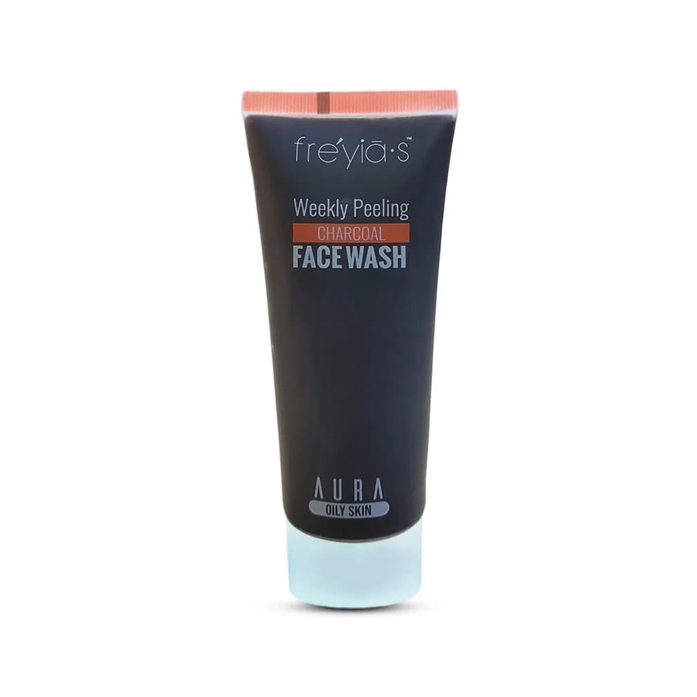 Freyias Weekly Peeling Charcoal Facewash (100ml)