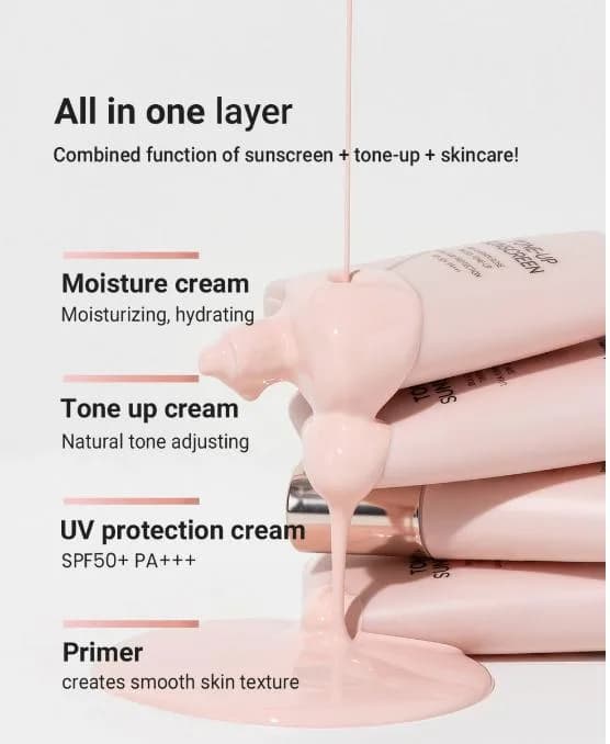 Heimish Bulgarian Rose Tone-up Sunscreen SPF50+ PA+++ 30ml
