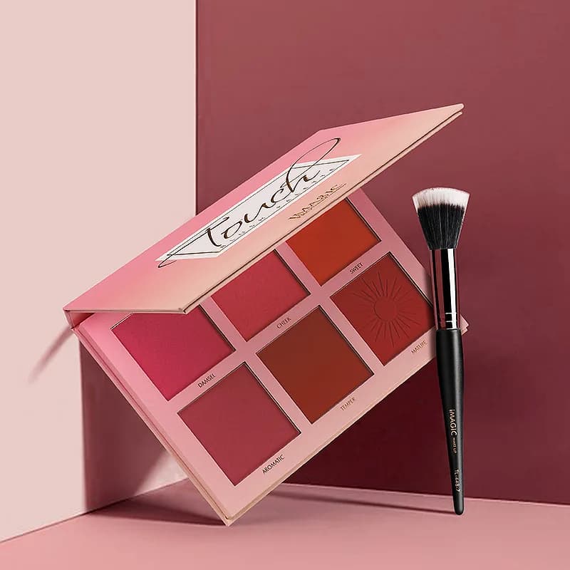 Imagic 6 Color blush Palette