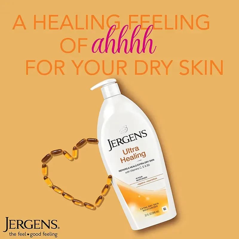 Jergens Ultra Healing Extra Dry Skin Moisturizer / Body Lotion (400ml)