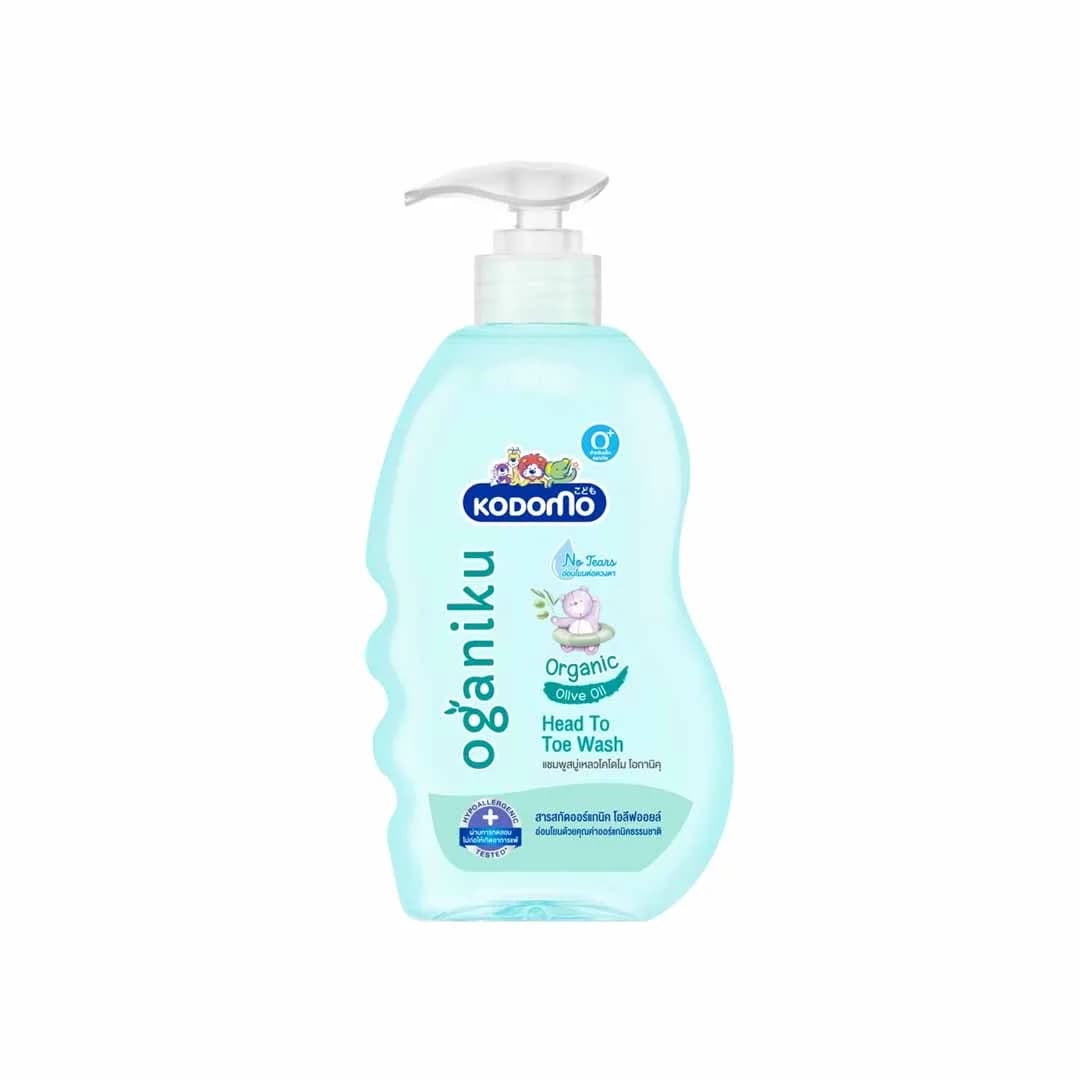 Kodomo Oganiku Olive Oil Head to Toe Wash 400ml