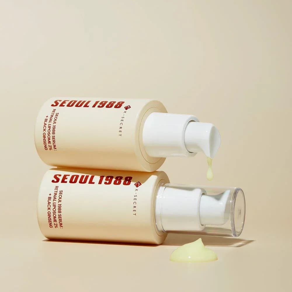 KSecret Seoul 1988 Serum Retinal Liposome 2% + Black Ginseng 30ml