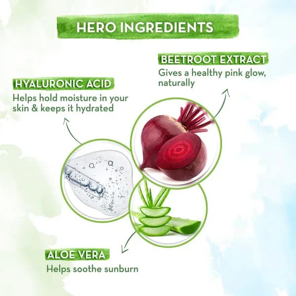 Mamaearth Beetroot Hydraful Sunscreen – 50g
