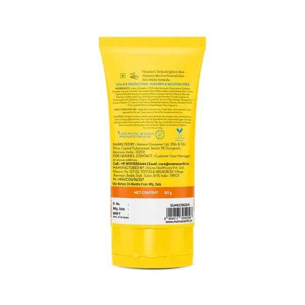 Mamaearth Vitamin C Daily Glow Sunscreen – 50g