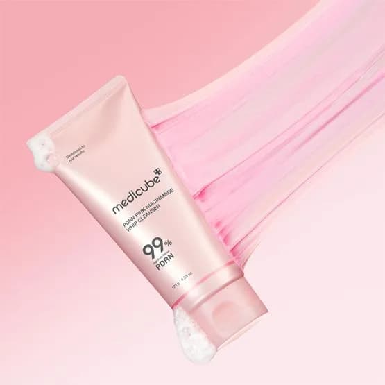 Medicube PDRN Pink Niacinamide Whip Cleanser 120g