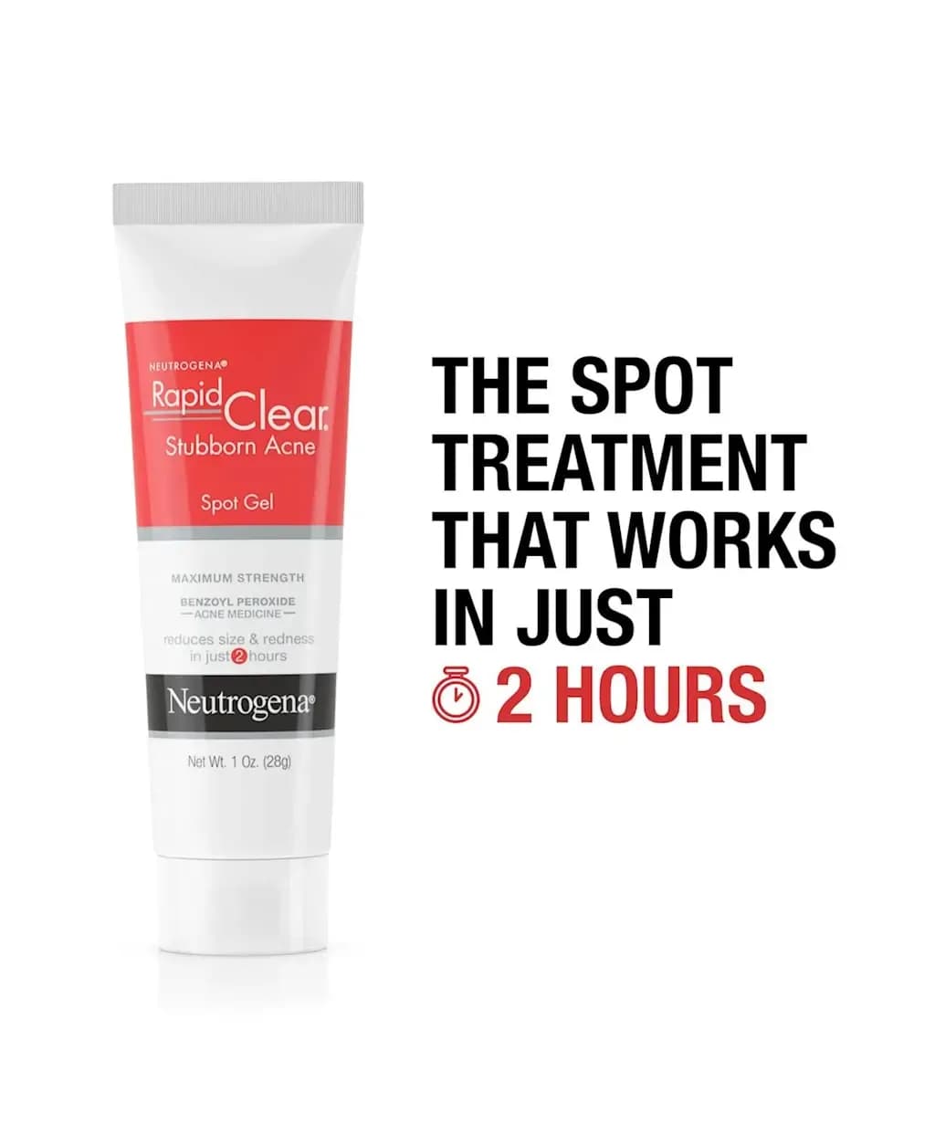 Neutrogena Rapid Clear Stubborn Acne Spot Treatment Gel With Acne Treatment - 28g