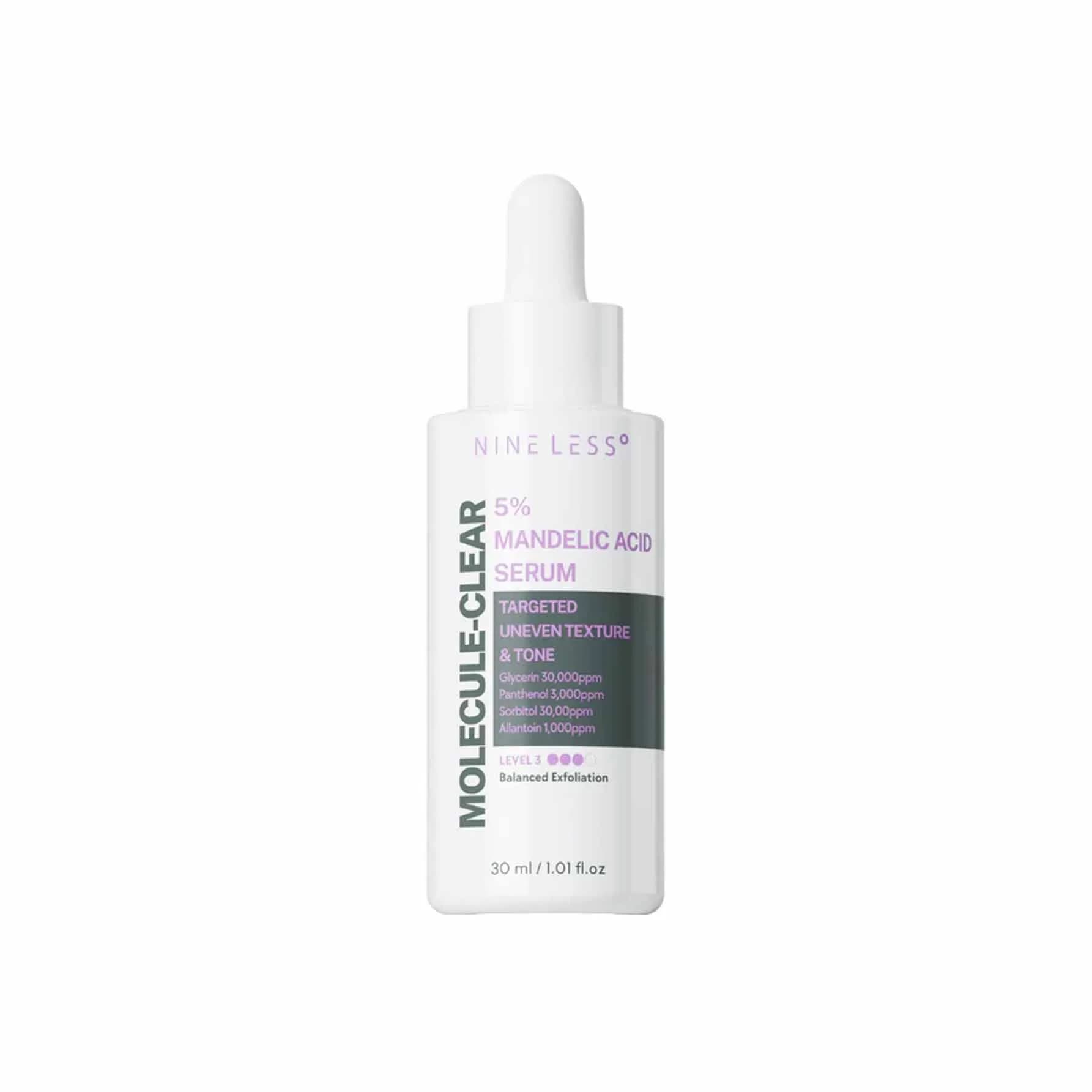 NINE LESS Molecule-Clear 5% Mandelic Acid Serum 30ml