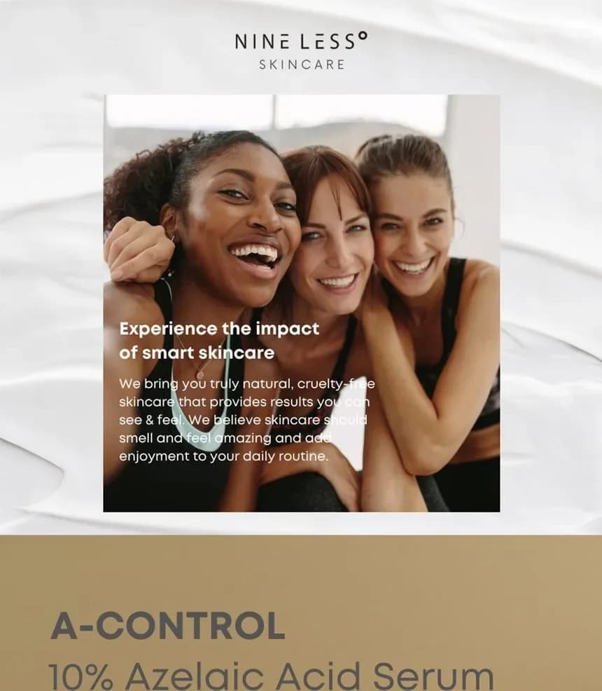 NINELESS A-Control 10% Azelaic Acid Serum 30ml