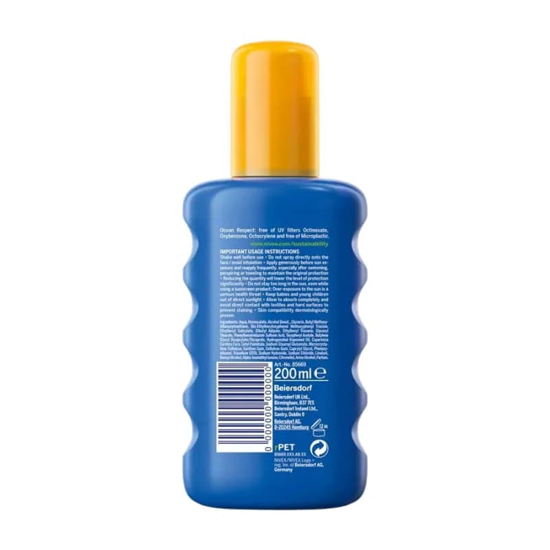 NIVEA SUN Protect & Moisture Sun Spray SPF50+ 200ml