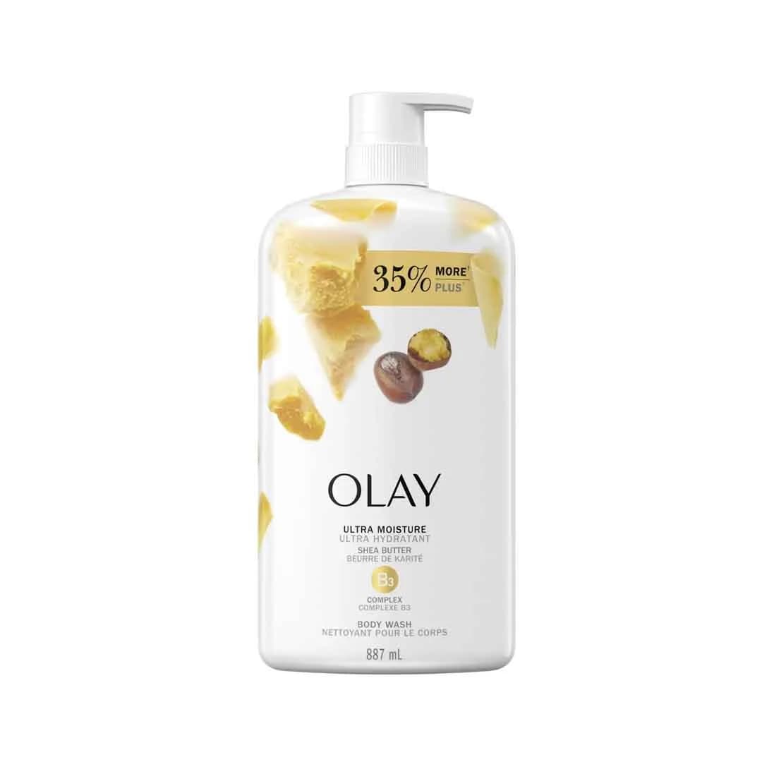 olay ultra moisture body wash with shea butter 887ml