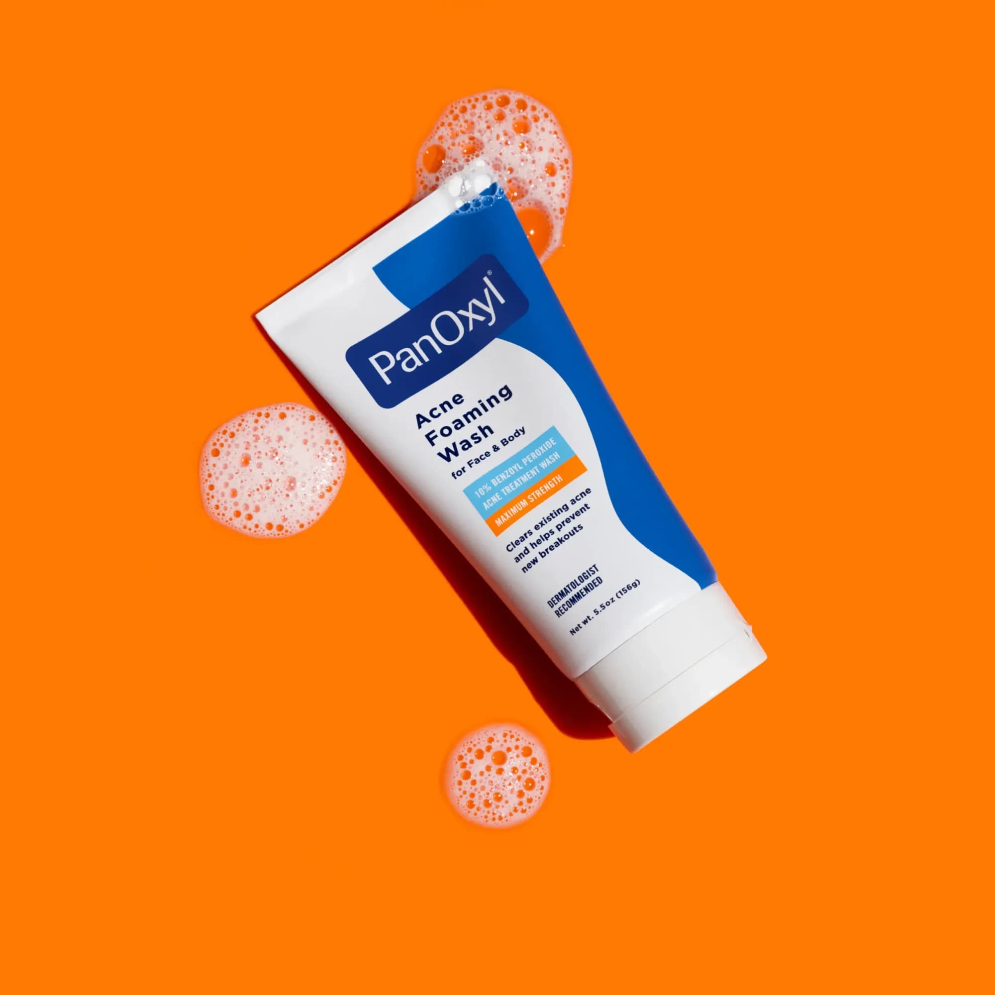 PanOxyl Acne Foaming Wash With Benzoyl Peroxide 10% (156gm)