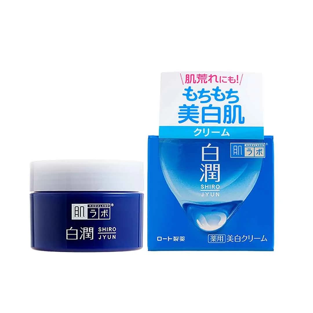 Rohto Mentholatum Hada Labo Shirojyun Medicated Whitening Gel Cream - 50g