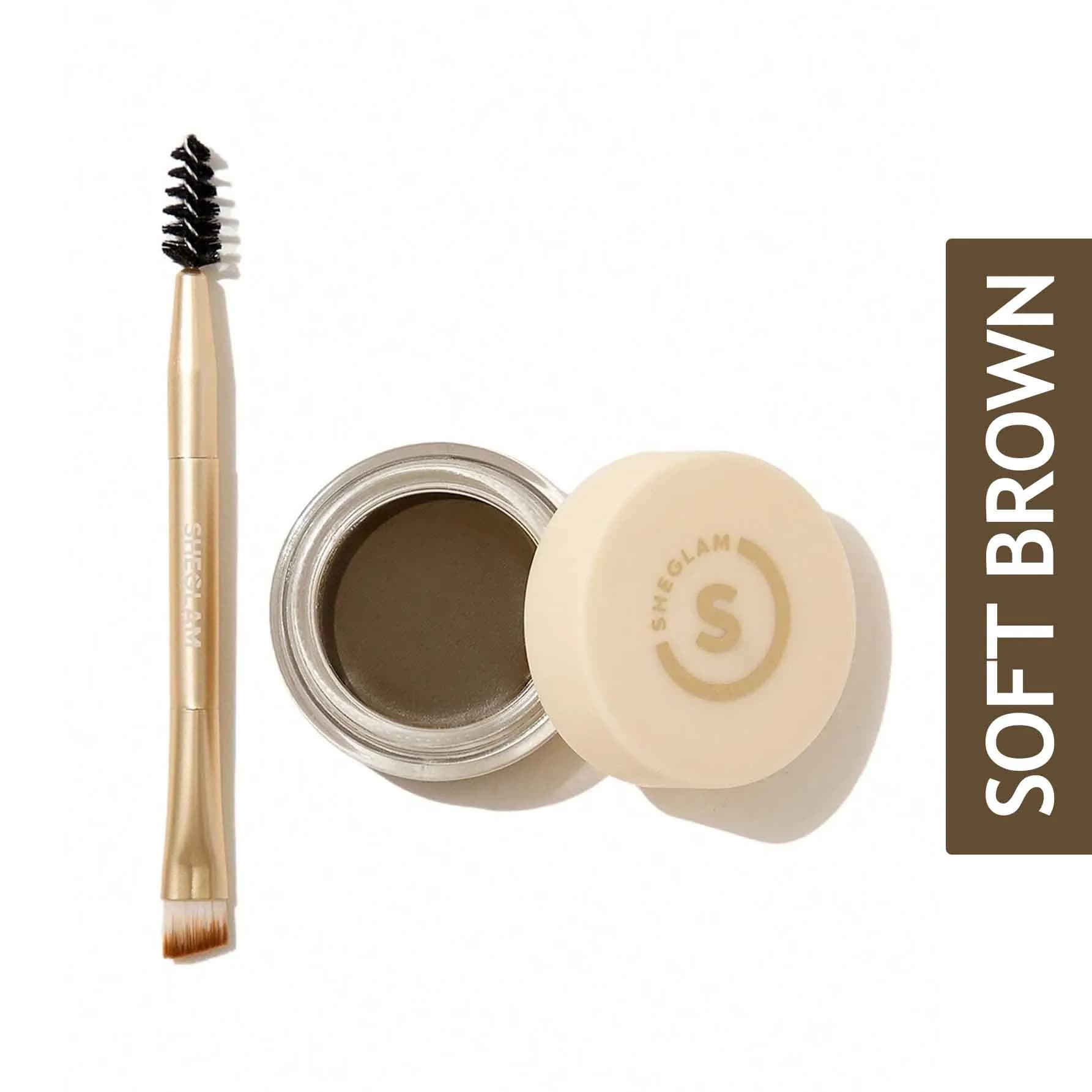 Sheglam Boss Brow Waterproof Pomade – Soft Brown