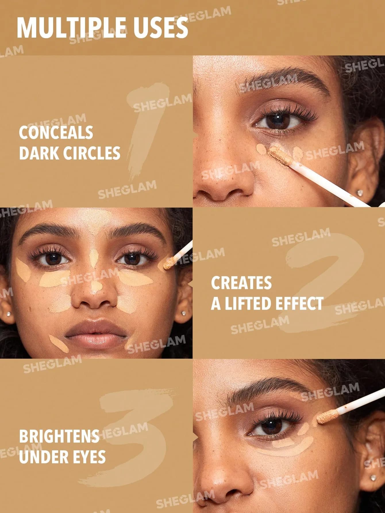 Sheglam Like Magic 12HR Full Coverage Concealer 3.8g -Buttercream