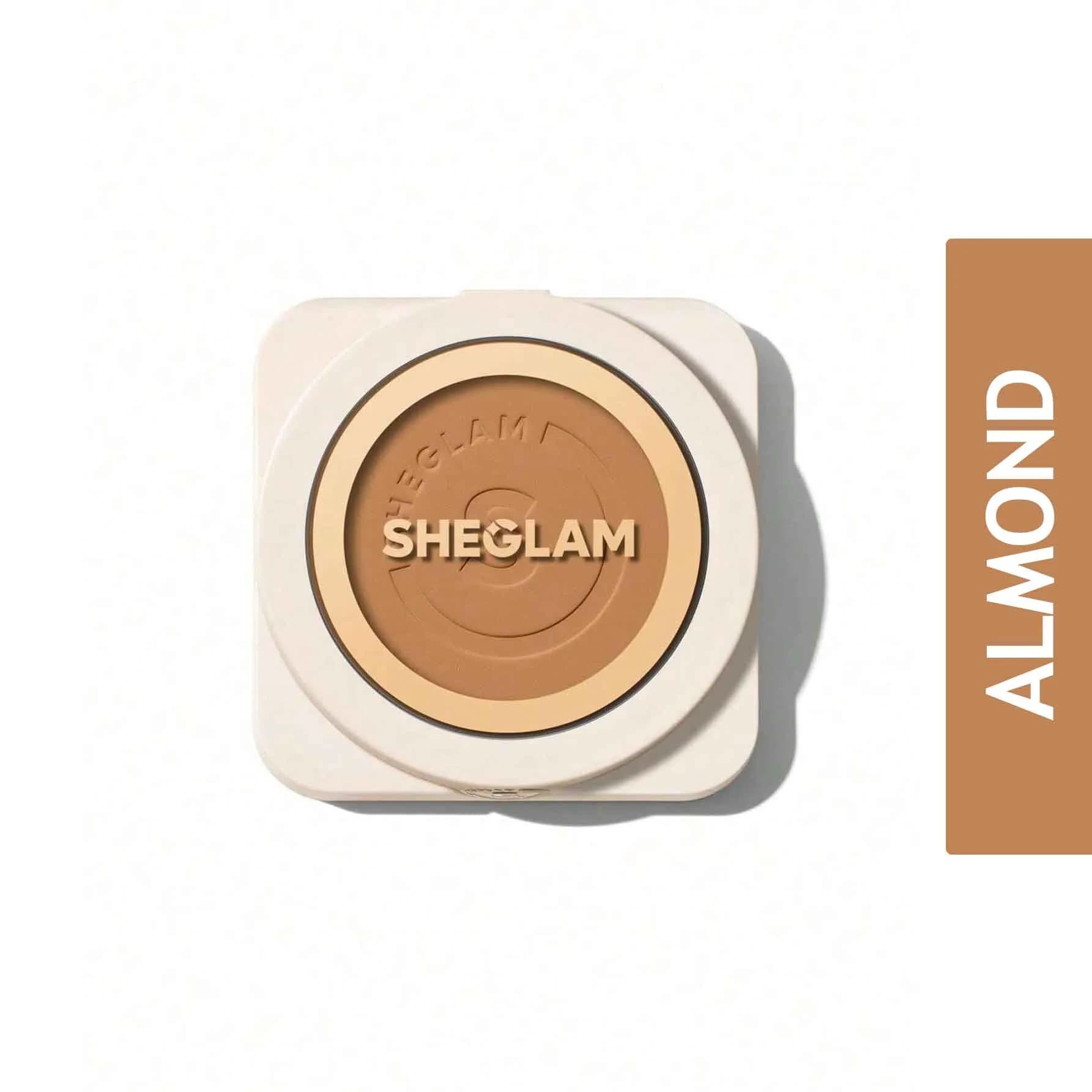 Sheglam Skin-Focus High Coverage Powder Foundation – Almond