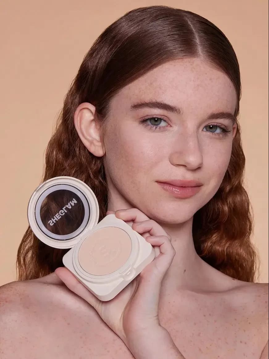 Sheglam Skin-Focus High Coverage Powder Foundation -Honey