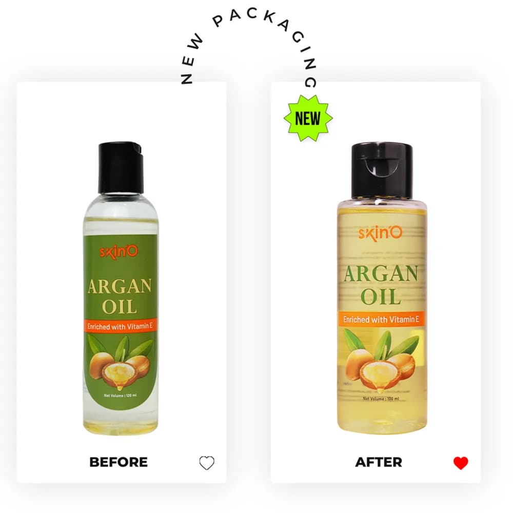 skinO Argan Oil Enriched with Vitamin E 100ml