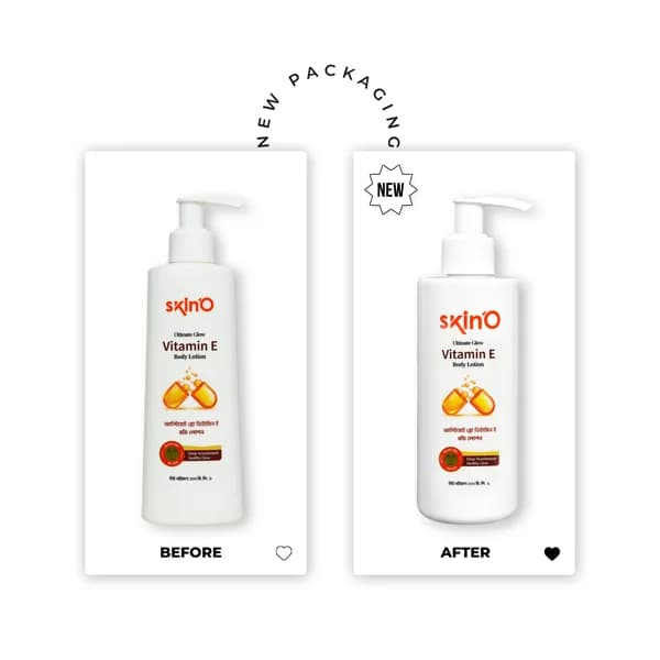 SkinO Ultimate Glow Vitamin E Nourishing Body Lotion 220ML