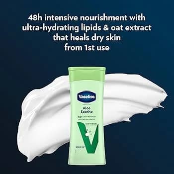 Vaseline Intensive Care Aloe Soothe Lotion -400ml (Uk)