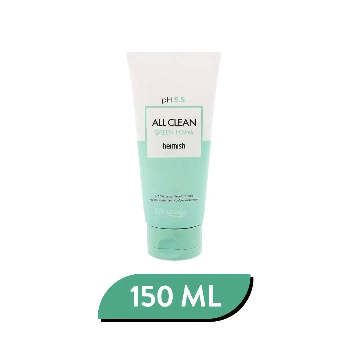 Heimish pH 5.5 All Clean Green Foam 150ml