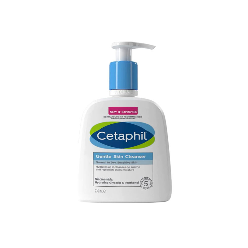 Cetaphil Gentle Skin Cleanser Dry to Normal & Sensitive Skin 236ml