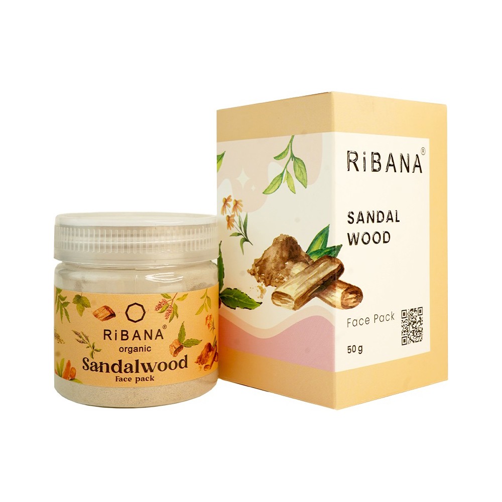 RiBANA Sandalwood Face Pack 50gm