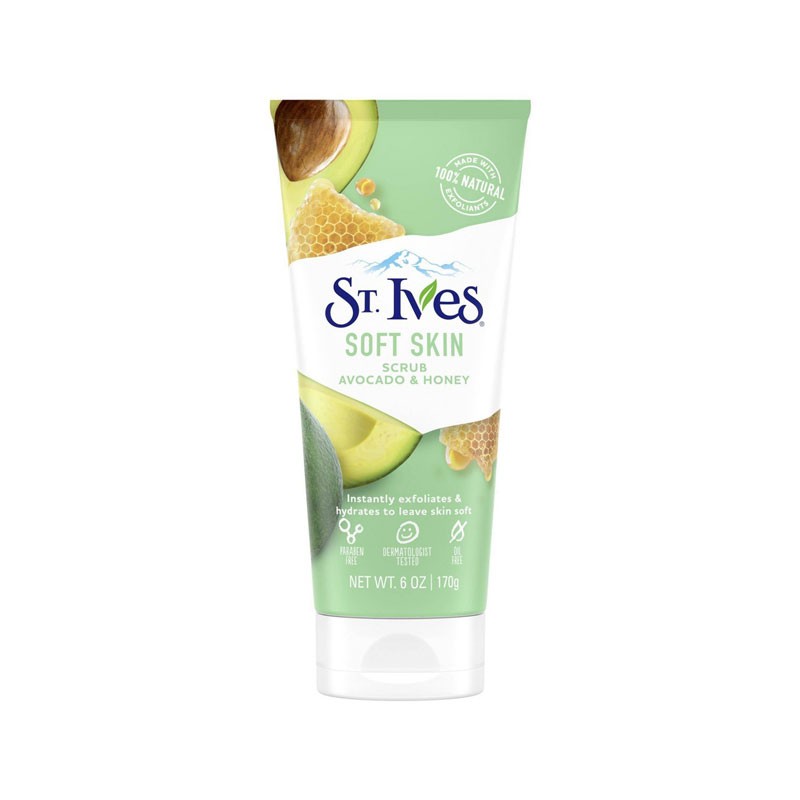 St. Ives Soft Skin Avocado & Honey Scrub 170g