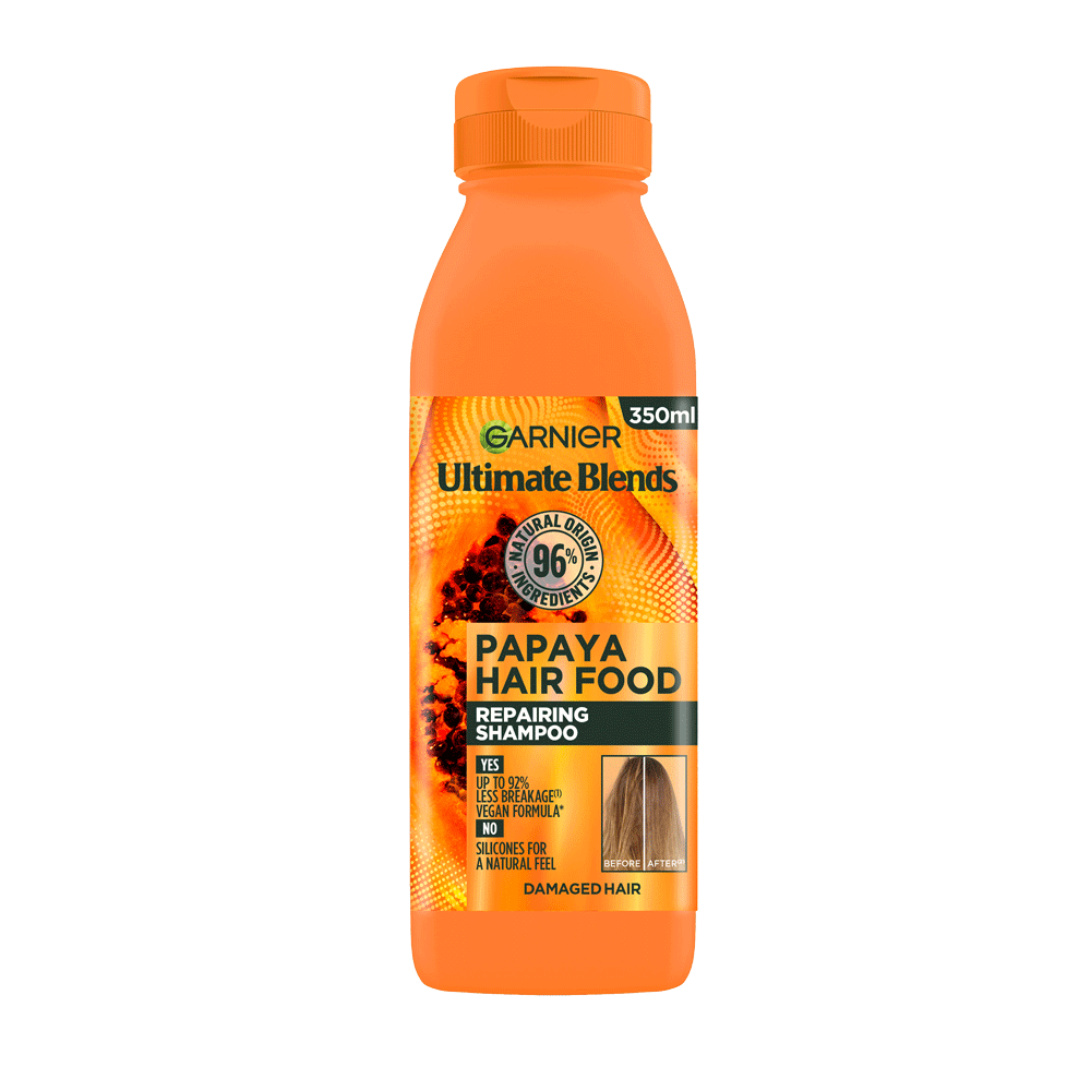 Garnier Ultimate Blends Hair Food Papaya Shampoo 350ml