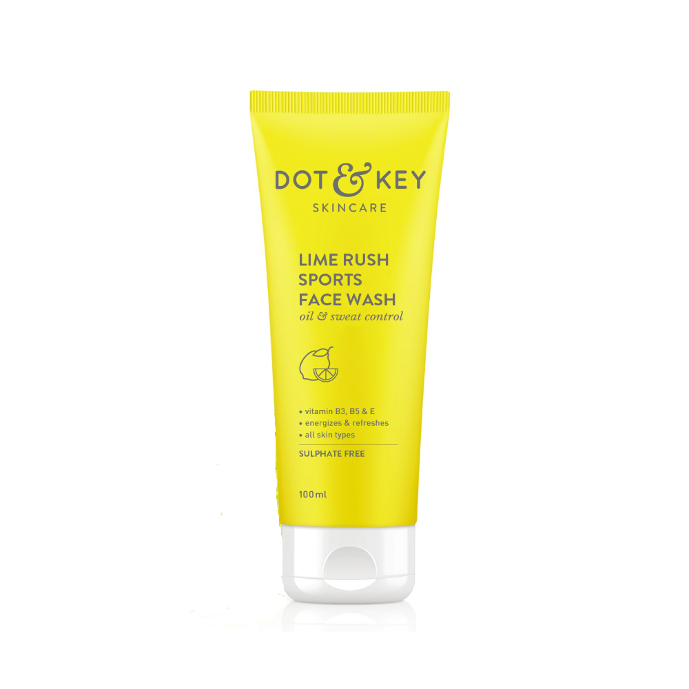 Dot And Key Lime Rush Sports Facewash 100ml