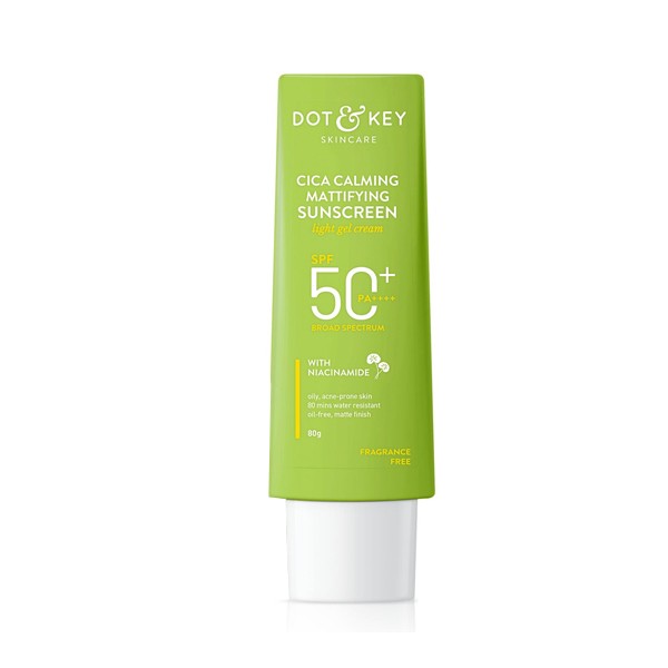 Dot And Key CICA Calming Mattifying Sunscreen SPF 50 PA++++ 80gm