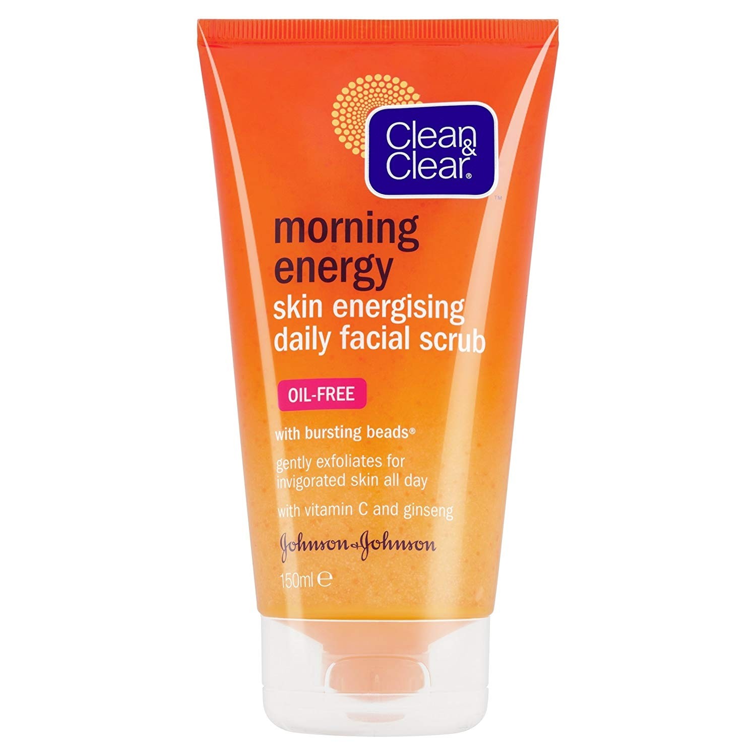 Clean And Clear Morning Energy Skin Energising Daily Facial Scrub 150ml