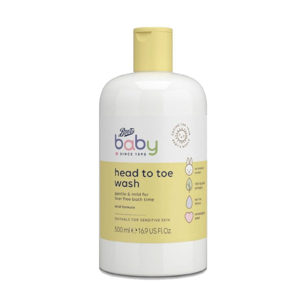 Boots Baby Head To Toe Wash  500ml