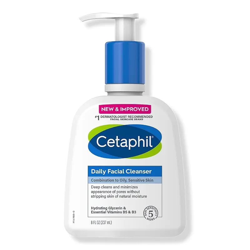 Cetaphil Daily Facial Cleanser for Combination to Oily, Sensitive Skin 237ml