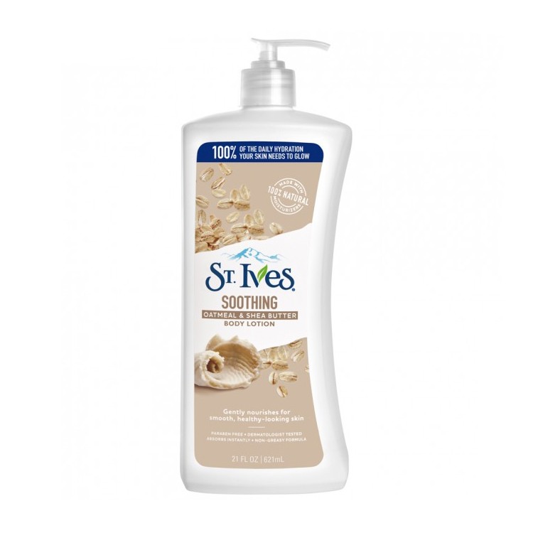 St.ives Soothing Oatmeal & Shea Butter Body Lotion 621ml