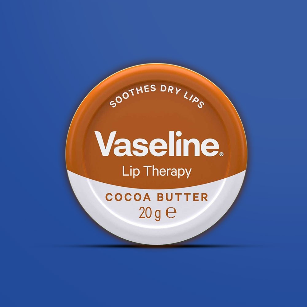 Vaseline Lip Therapy Petroleum Jelly Cocoa Butter 20g