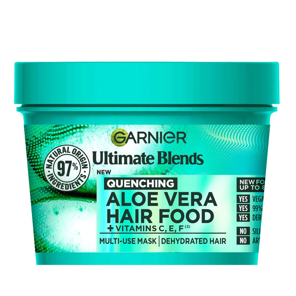 Garnier Ultimate Blends Hair Food Aloe Vera 3 in 1 Hair Mask Treatment 390ml