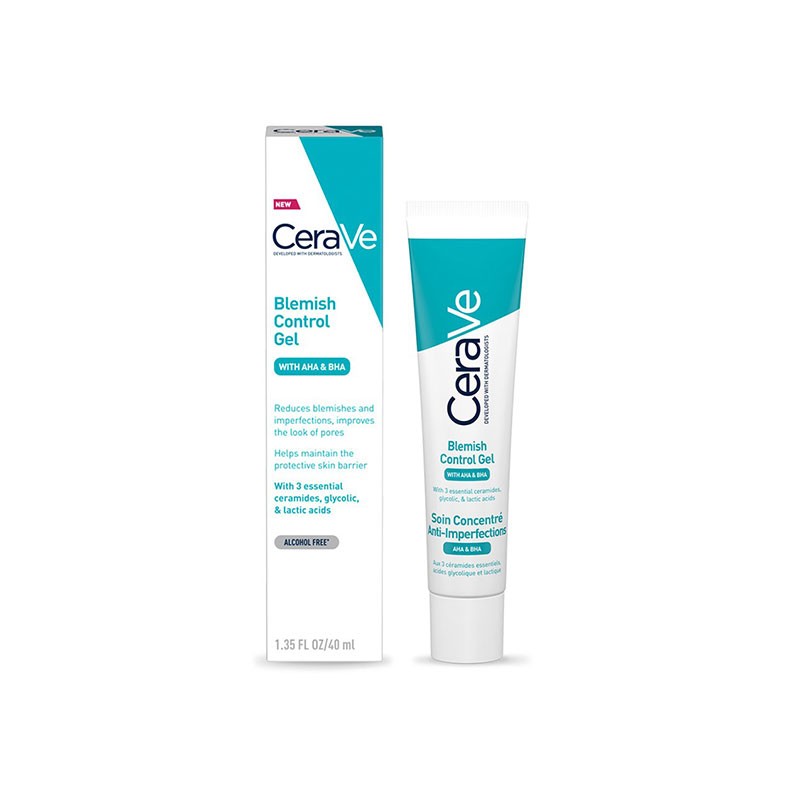 Cerave Blemish Control Gel with AHA & BHA 40ml