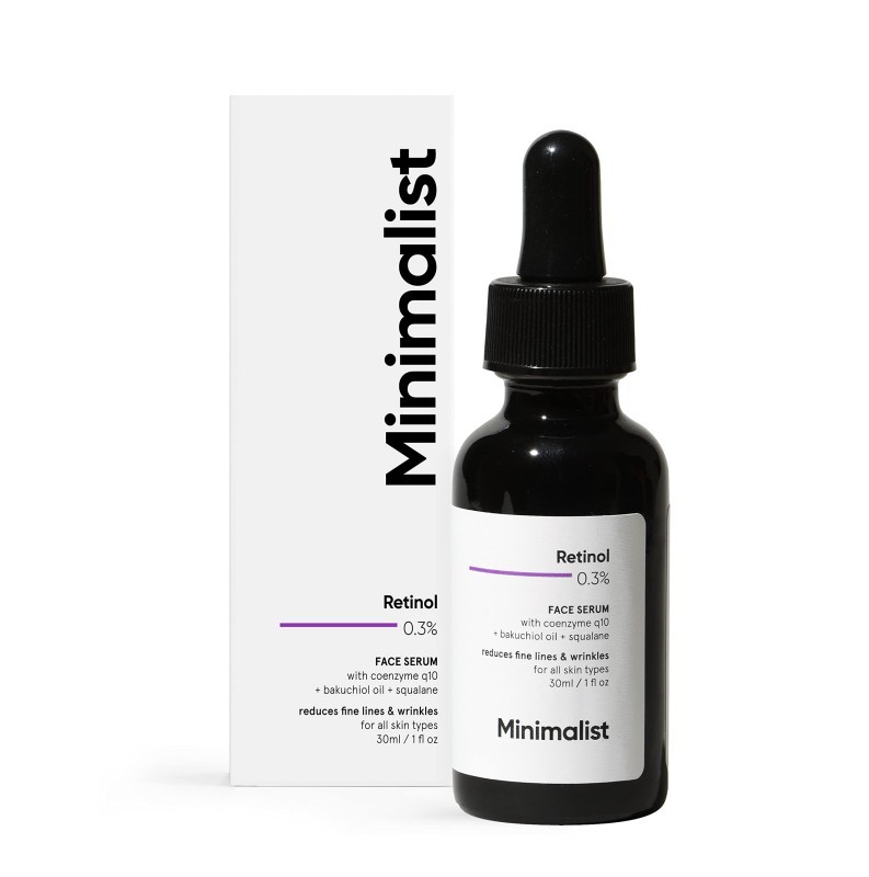 Minimalist 0.3% Retinol Face Serum 30ml