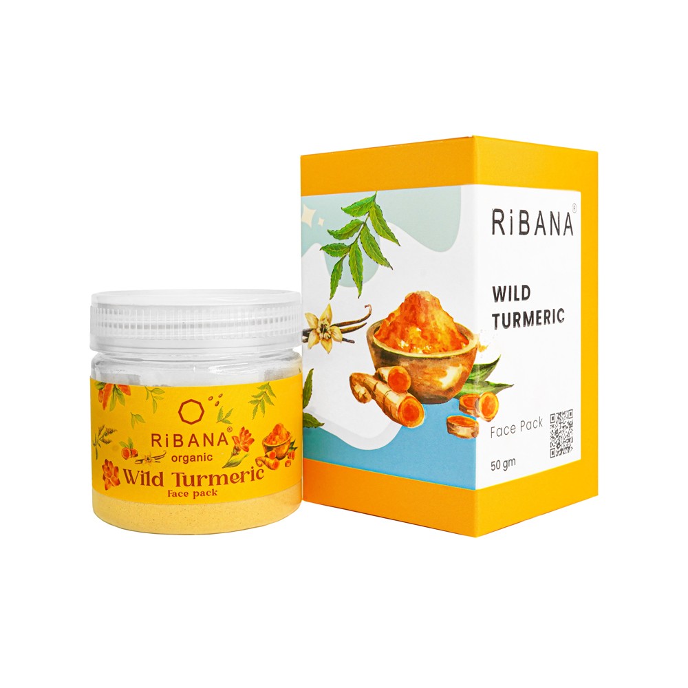 RiBANA Wild Turmeric Face Pack 50gm