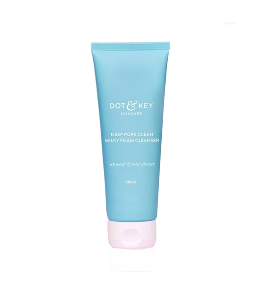 Dot And Key Deep Pore Clean Milky Foam Cleanser 100ml