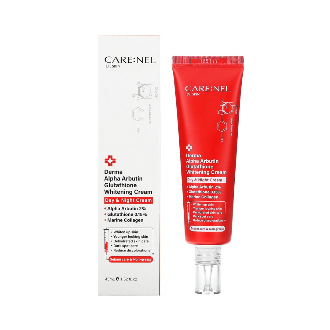 CareNel Derma Alpha Arbutin Glutathione Whitening Cream 45ml