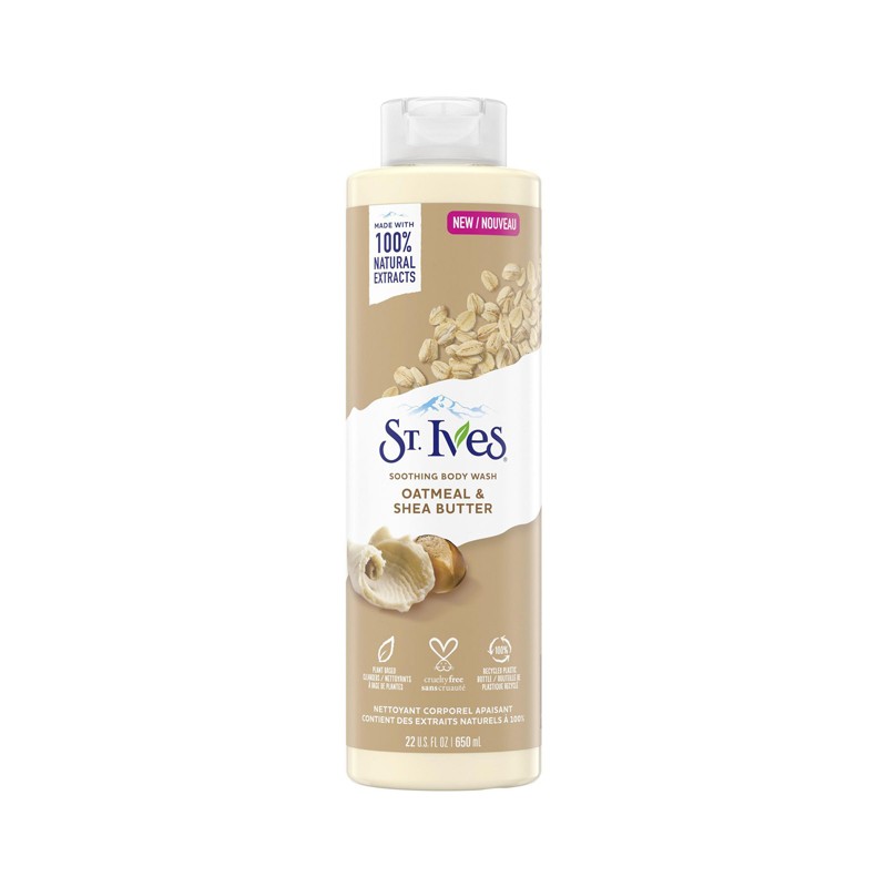 St. Ives Soothing Body Wash Oatmeal And Shea Butter – 650ml