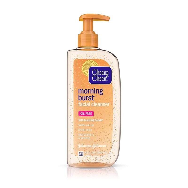 Clean And Clear Morning Burst Oil Free Facial Cleanser 240ml