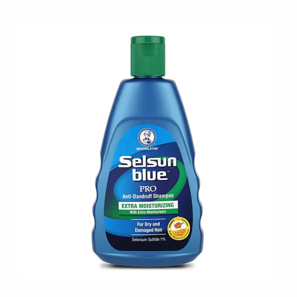 Selsun Blue Pro Extra Moisturising Anti-Dandruff Shampoo for Dry & Damaged Hair 200ml