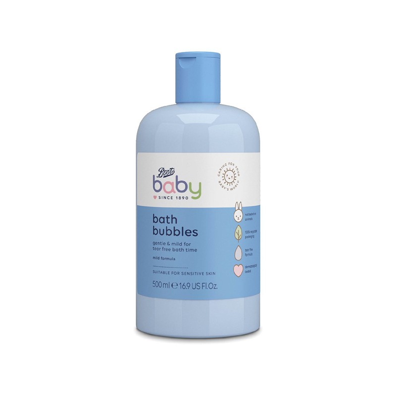 Boots Baby Bath Bubbles 500ml