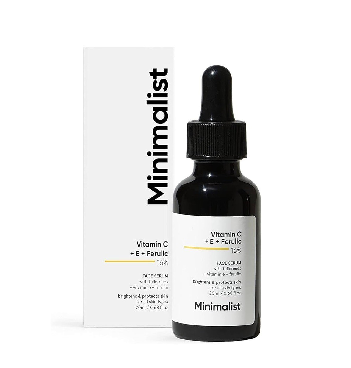 Minimalist Vitamin C + E + Ferulic 16% Face Serum 20ml