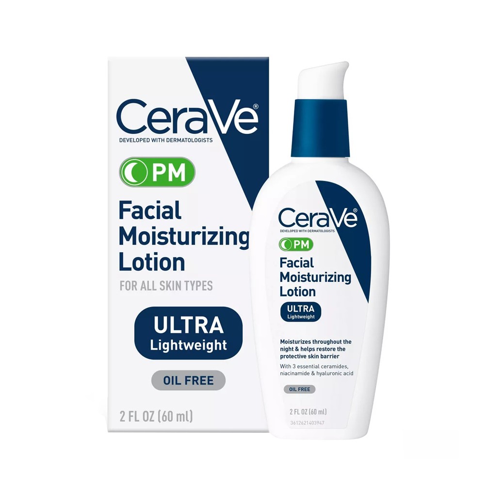 Cerave PM Facial Moisturing Lotion Ultra Lightweight 60ml