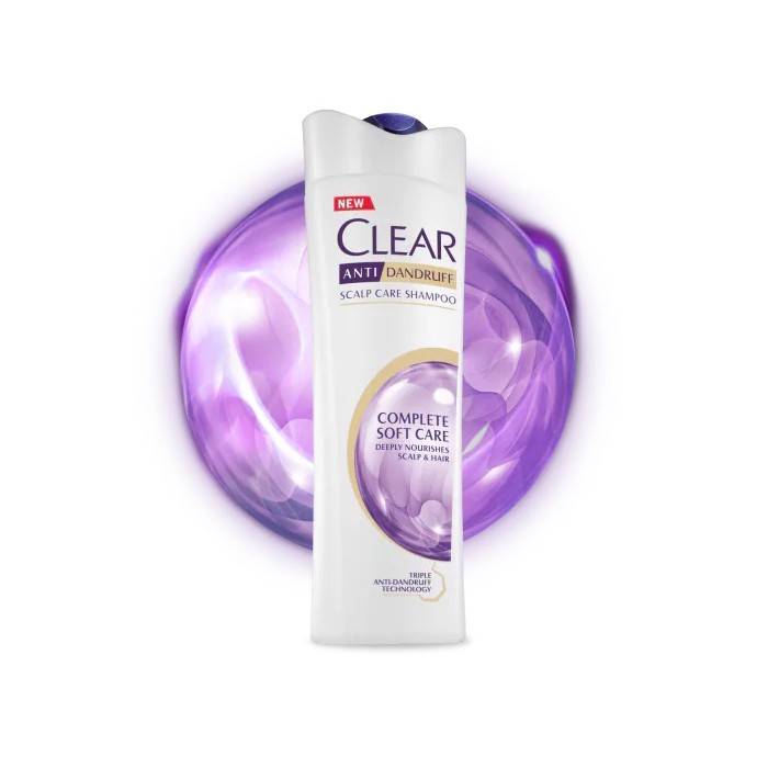 Clear Complete Soft Care Anti Dandruff Shampoo 330ml