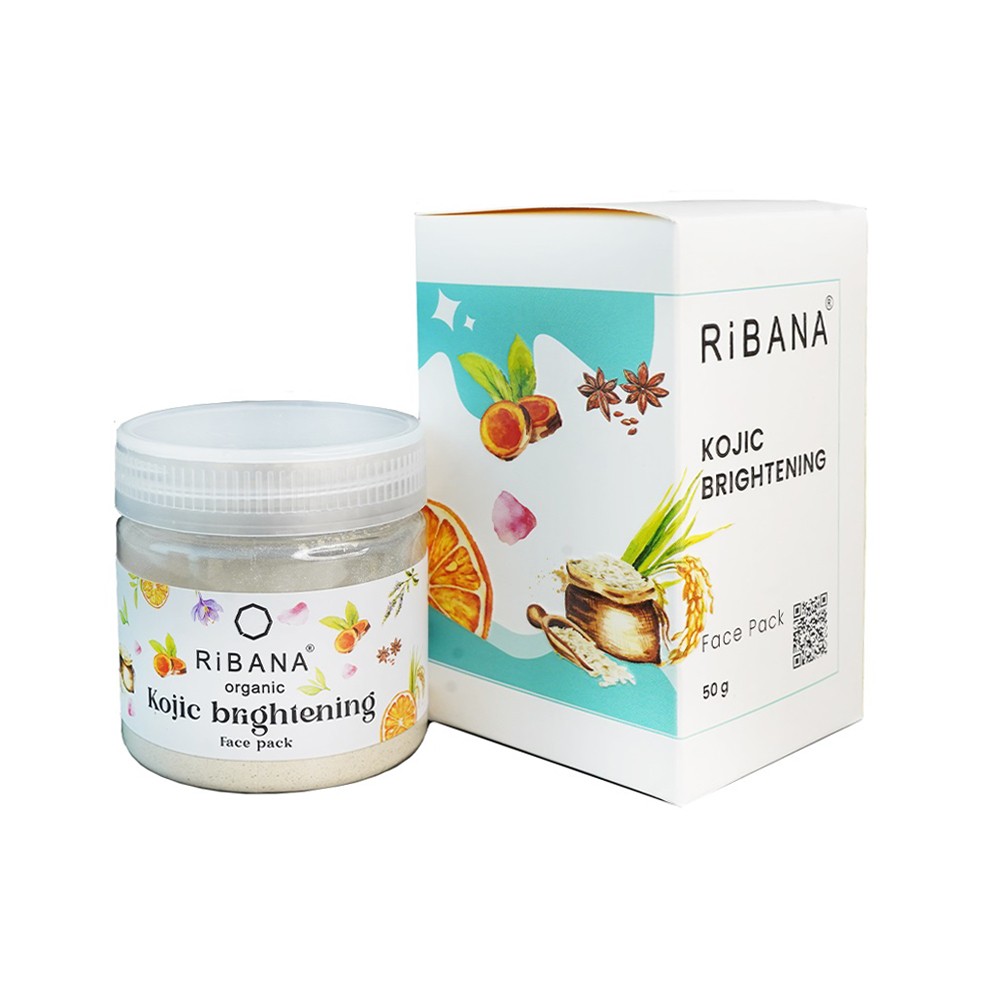 RiBANA Kojic Brightening Face Pack 50gm