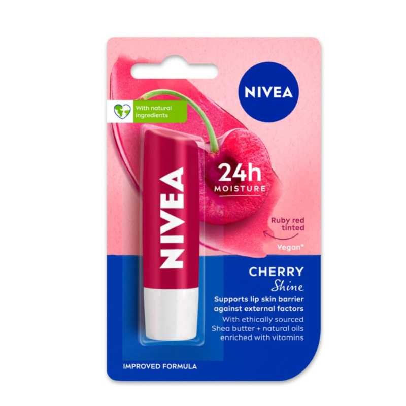 Nivea Lip Care Cherry Shine 4.8gm